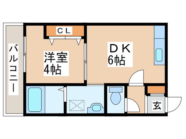 ＦＬＡＴ月寒中央の物件間取画像